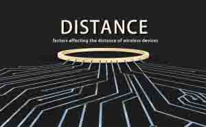 What are the main factors affecting the distance of wireless devices- One？ doloremque