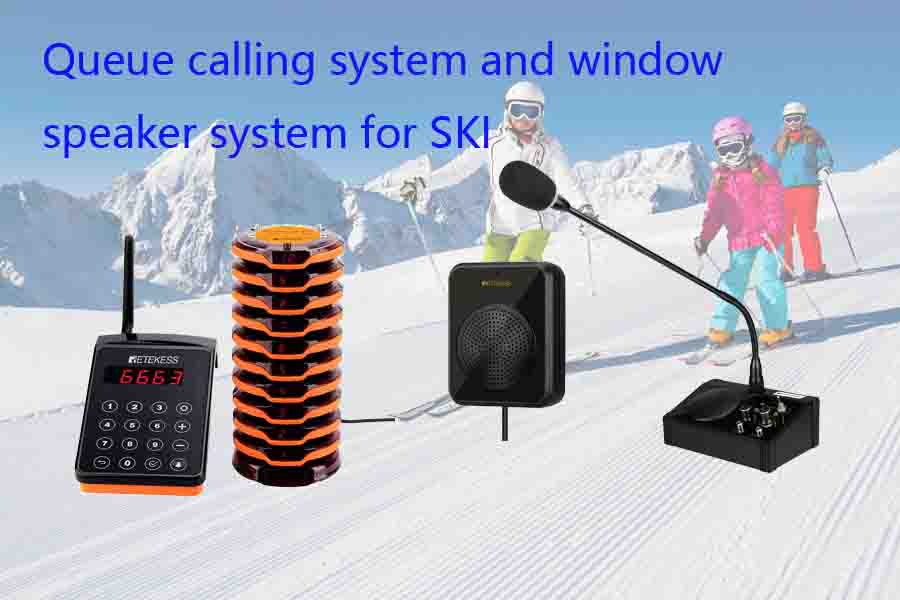 What retekess calling device do you need for ski-area? 