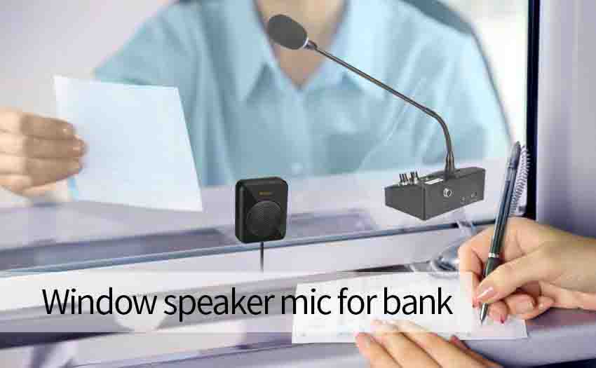 Banks Talk Through Windows speaker 