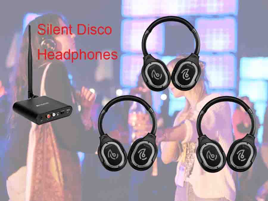 New Arrival of Silent Disco headphones