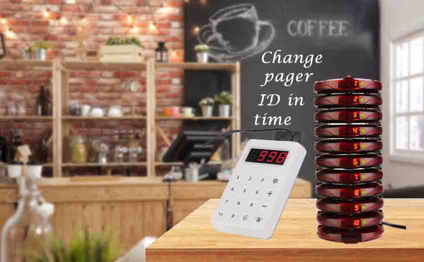 How do you change pager ID in time without software?
