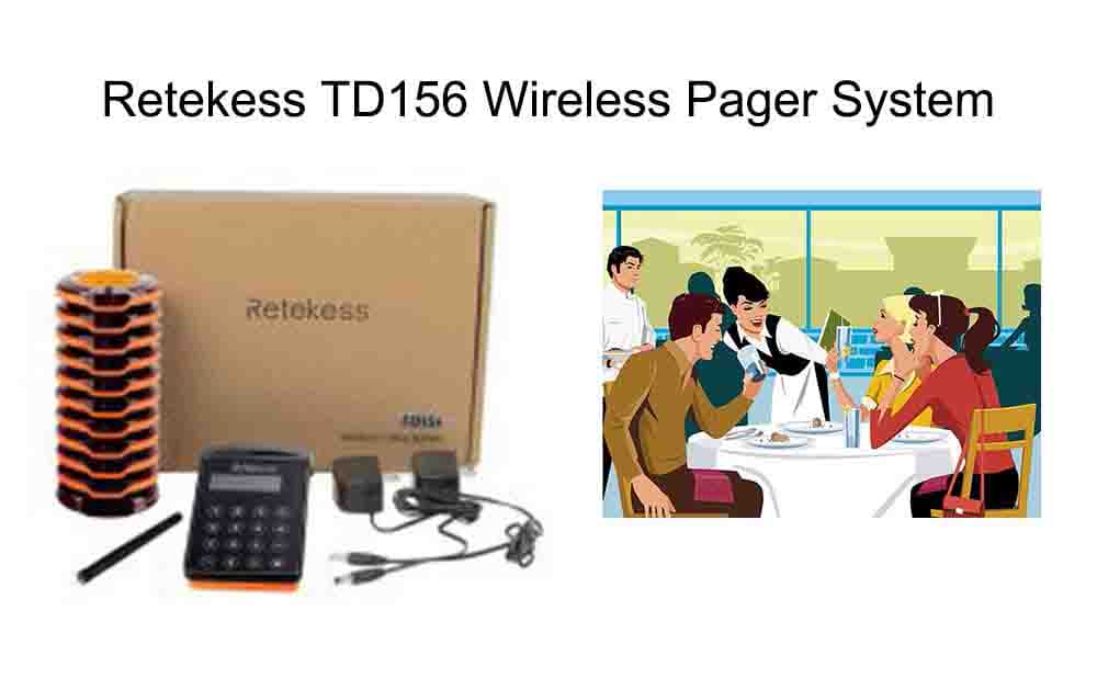 Introduce of Retekess TD156 Wireless Coaster Paging System