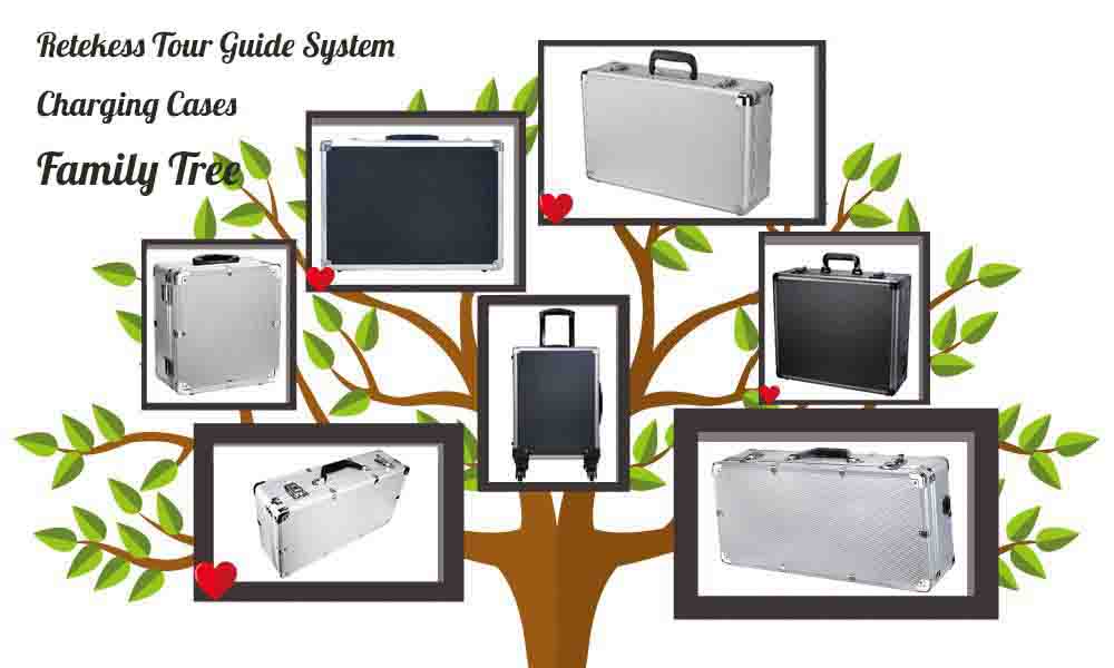  Specially Designed Charging Cases for Tour Guide Systems