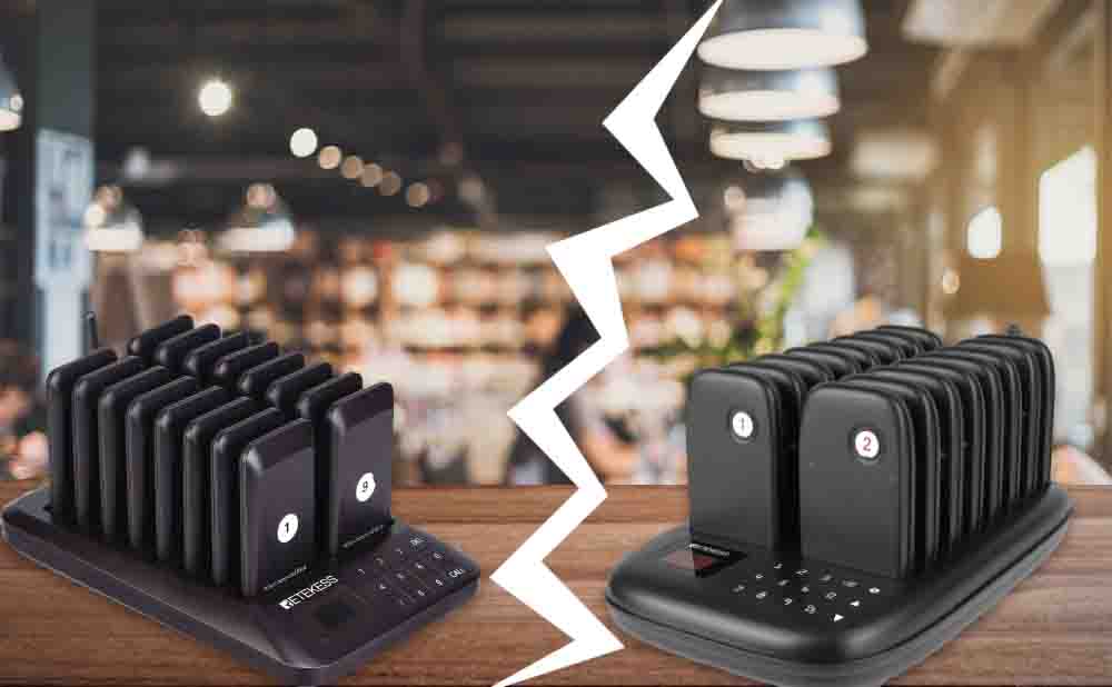 Difference Between TD157 and TD175 Wireless Paging System