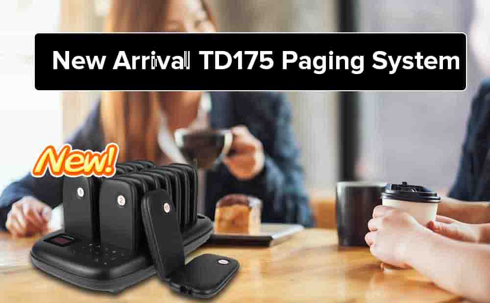 New Arrival TD175 Restaurant Pager