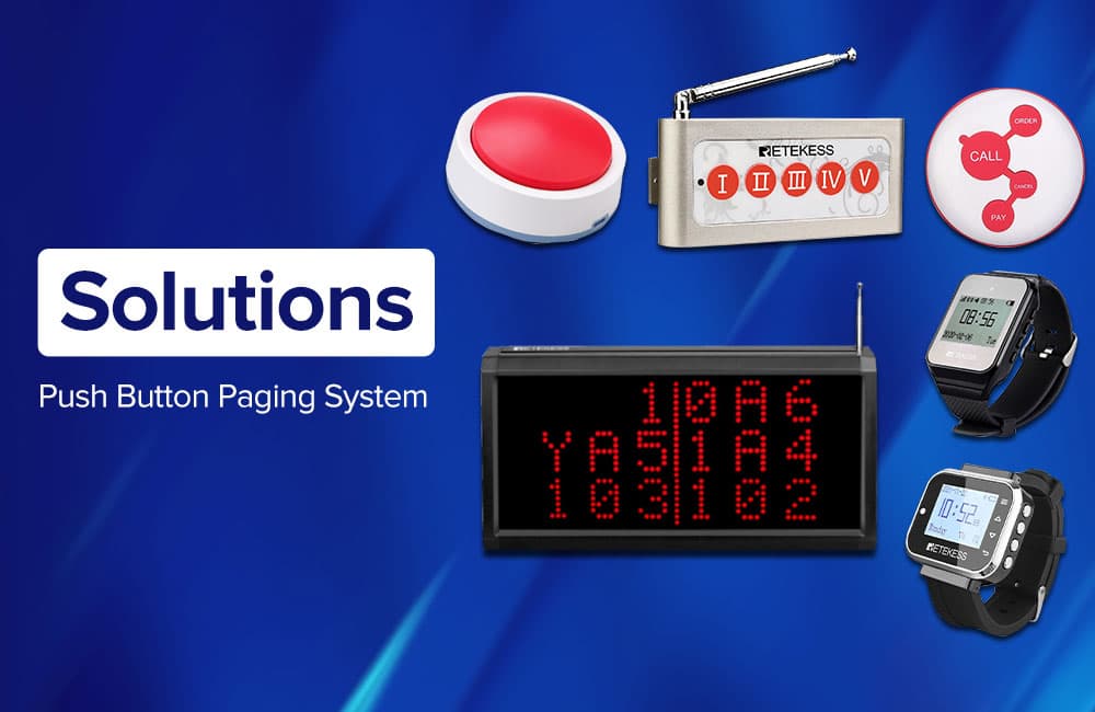 Push Button Paging System Solutions
