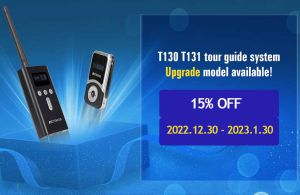 15% Off of T130S Audio Tour Device for a Limited Time doloremque