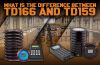 What is the difference between TD166 and TD159 Long Range Paging System?