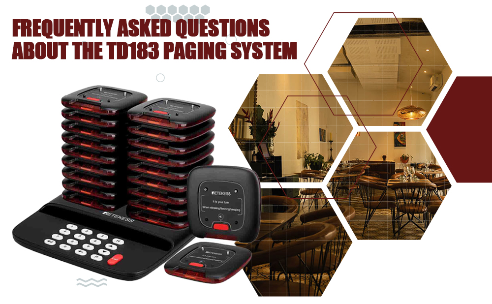 Frequently Asked Questions About The TD183 Paging System