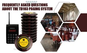 Frequently Asked Questions About the TD103 Customer Pager System doloremque