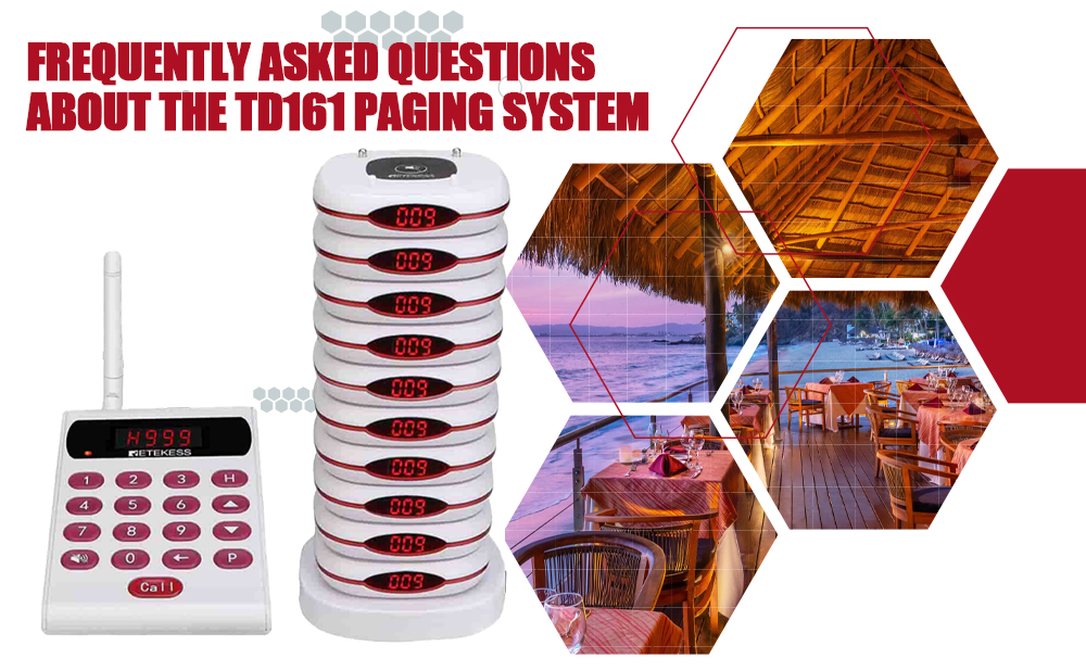 Frequently Asked Questions About The Retekess TD161 Pager System