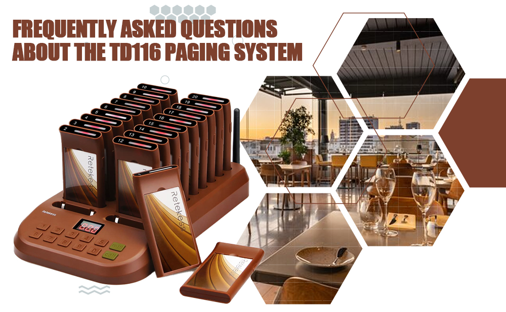 Frequently Asked Questions About The Retekess T116 Pager System