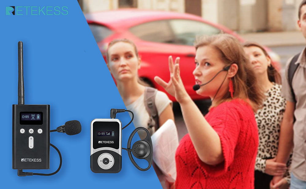 Wireless Audio Guide System for tour groups