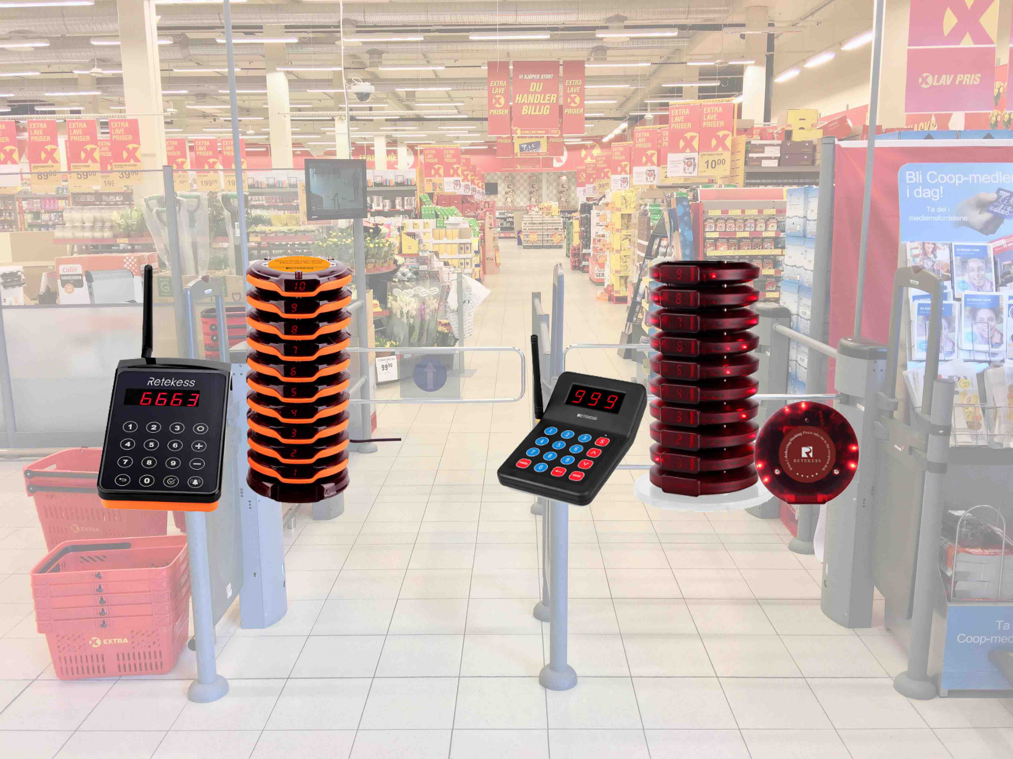 How to Use Wireless Paging System for Supermarket?