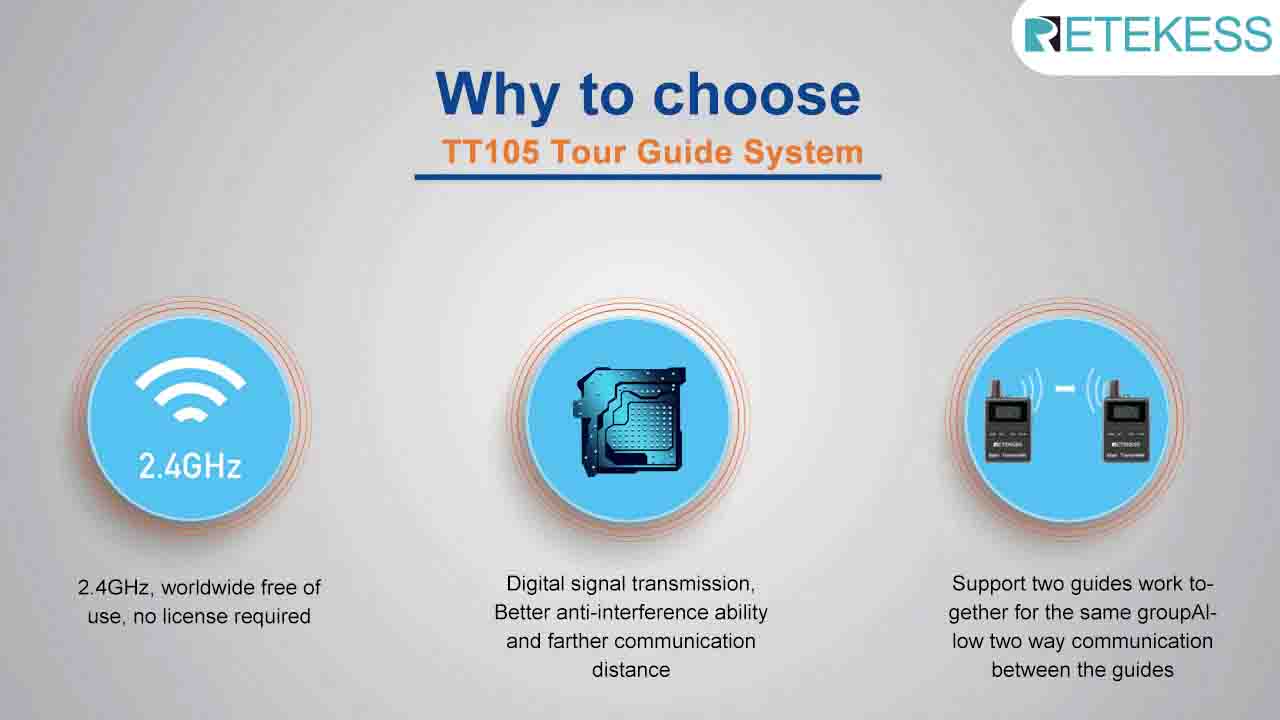 9 Reasons to Choose the Retekess TT105 Tour Guide System