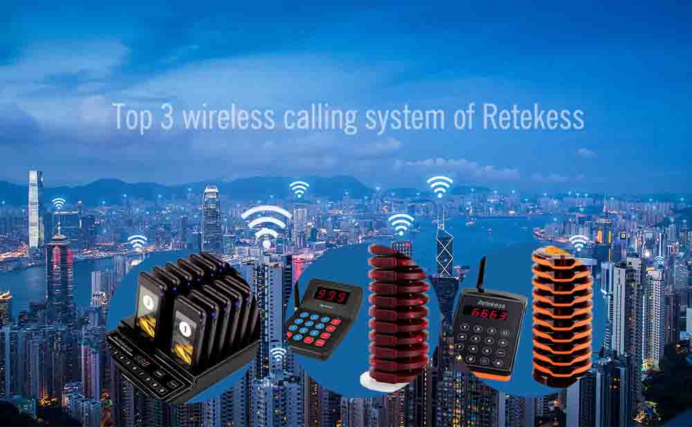 Top 3 Wireless Calling System of Retekess