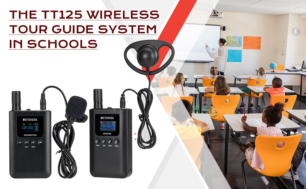 Revolutionizing Education: The TT125 Wireless Tour Guide System in Schools