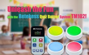 Unleash the Fun with the Retekess Quiz Buzzer System TM102 doloremque