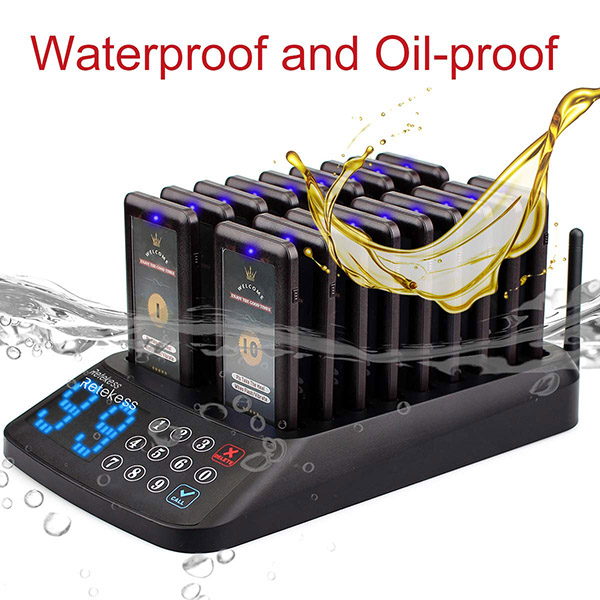 waterproof and oil-proof pagers coaster retekess.jpg