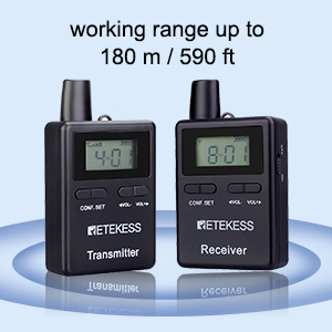 retekess tt109 tour guide system long range