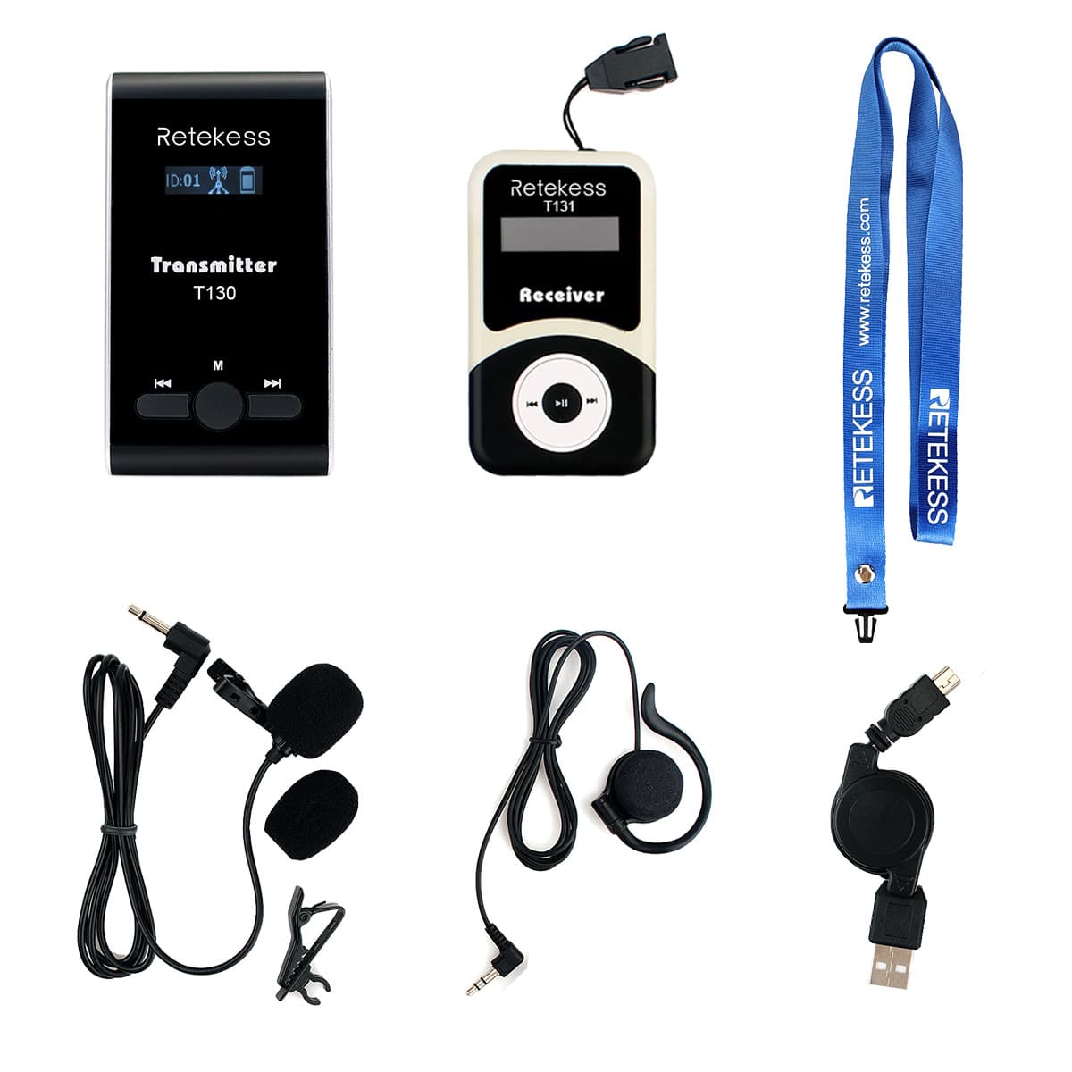 wireless tour guide system pacakge