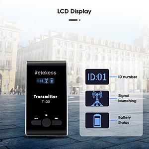 T130 wireless transmitter